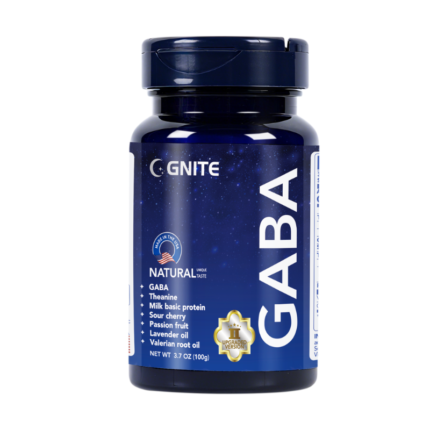 GNITE GABA Sugar-Free Grape Gummies